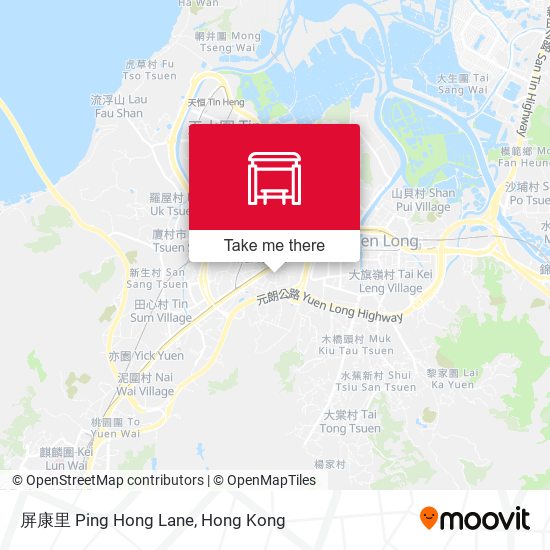 屏康里 Ping Hong Lane map