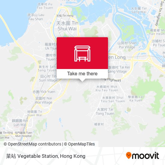 菜站 Vegetable Station map