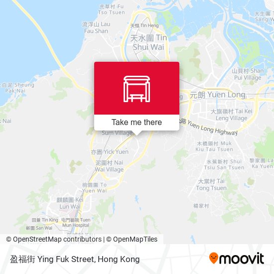 盈福街 Ying Fuk Street map