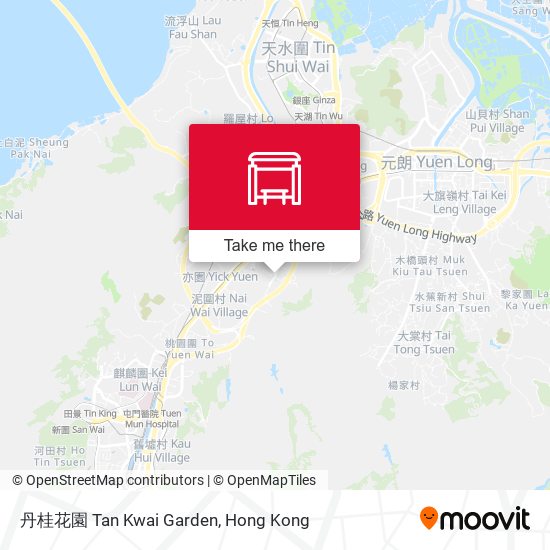 丹桂花園  Tan Kwai Garden map