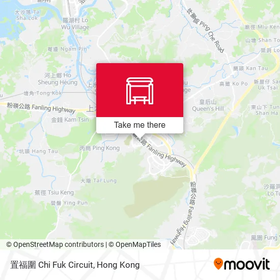置福圍 Chi Fuk Circuit地圖