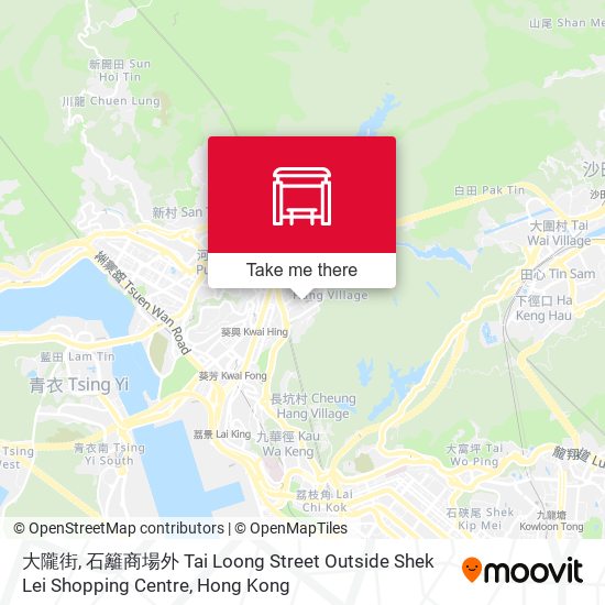 大隴街, 石籬商場外 Tai Loong Street Outside Shek Lei Shopping Centre map