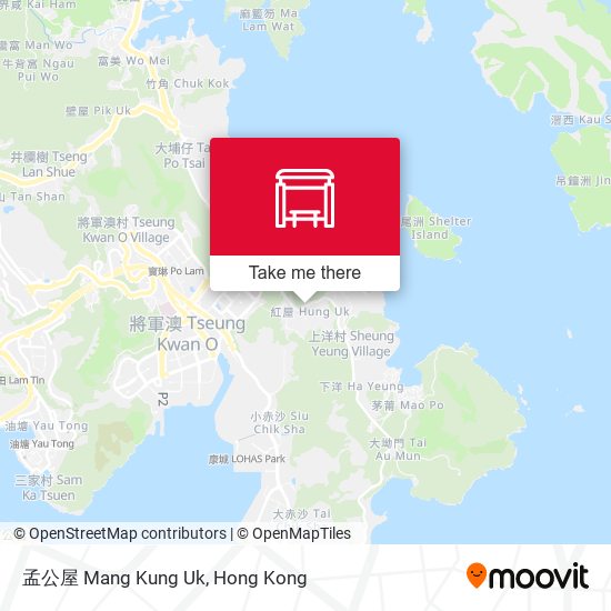孟公屋 Mang Kung Uk地圖