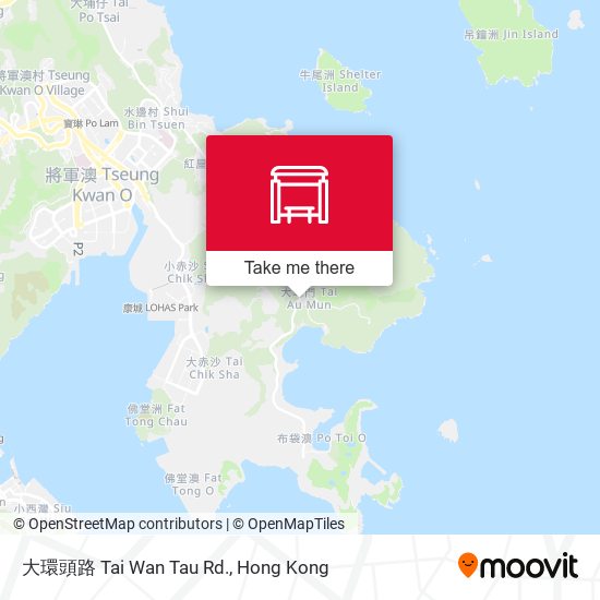 大環頭路 Tai Wan Tau Rd. map