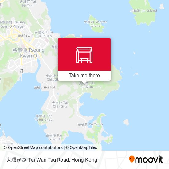 大環頭路 Tai Wan Tau Road map