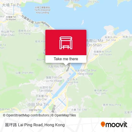 麗坪路 Lai Ping Road地圖
