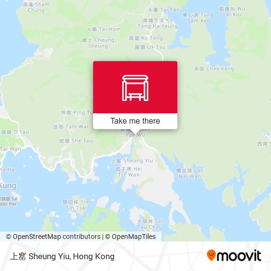 上窰 Sheung Yiu map