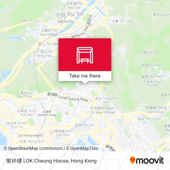 樂祥樓 LOK Cheung House map