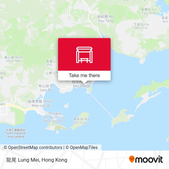 龍尾 Lung Mei map