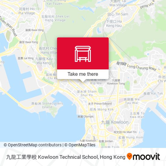 九龍工業學校 Kowloon Technical School map
