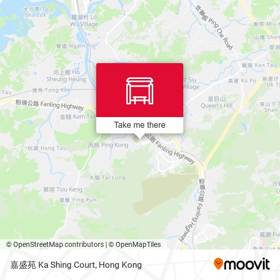 嘉盛苑 Ka Shing Court map