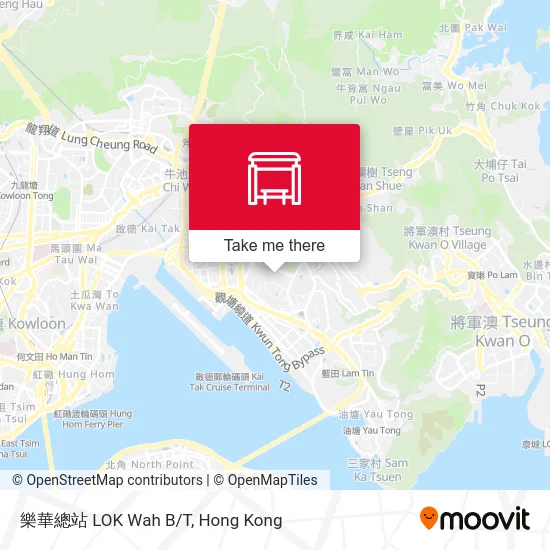 樂華總站 LOK Wah B/T map