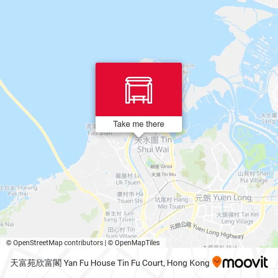 天富苑欣富閣 Yan Fu House Tin Fu Court地圖