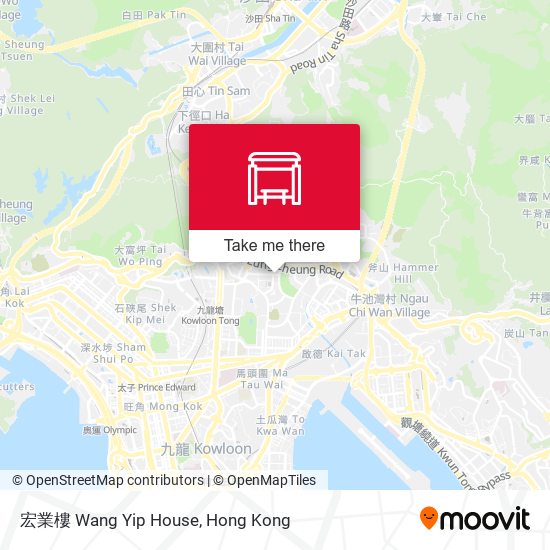 宏業樓 Wang Yip House map