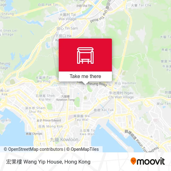 宏業樓 Wang Yip House map