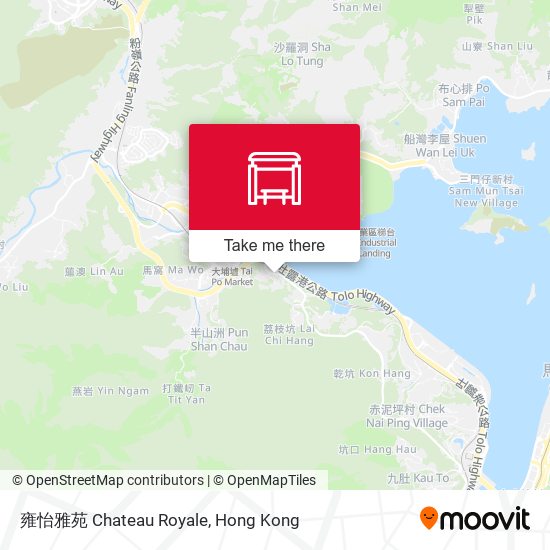 雍怡雅苑 Chateau Royale map