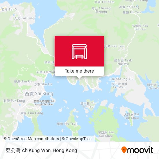亞公灣 Ah Kung Wan map