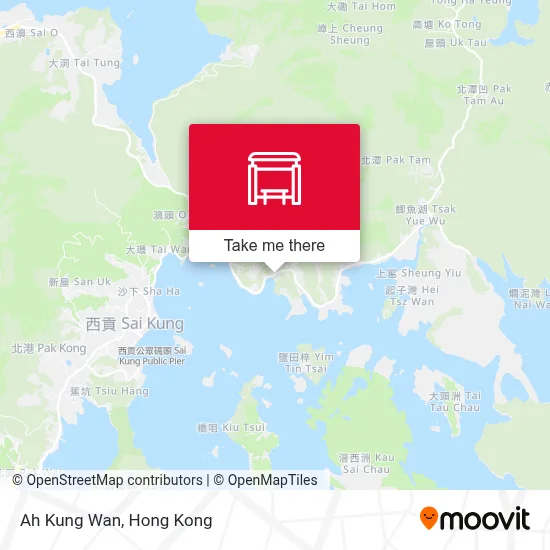 Ah Kung Wan map