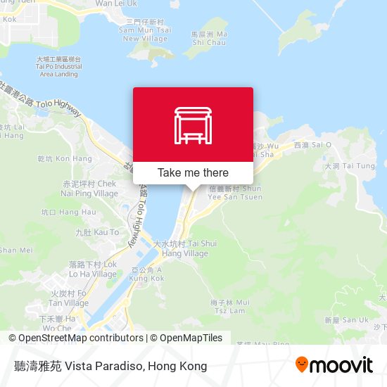聽濤雅苑 Vista Paradiso地圖