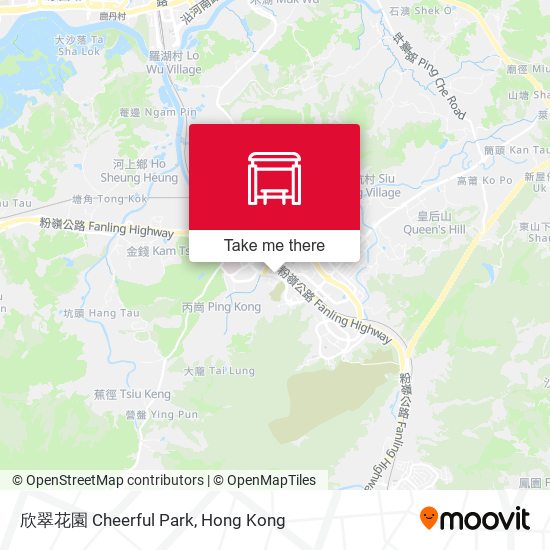 欣翠花園 Cheerful Park map