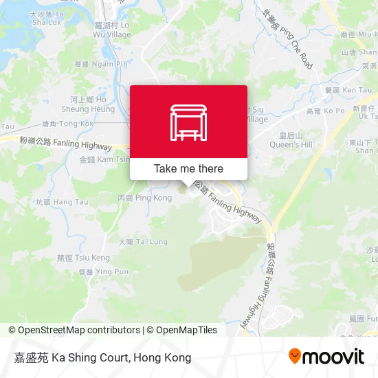 嘉盛苑 Ka Shing Court地圖