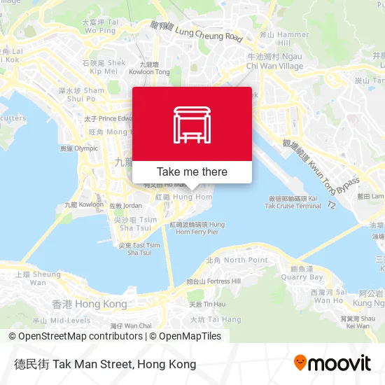德民街 Tak Man Street地圖