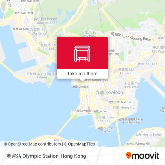 奧運站 Olympic Station地圖