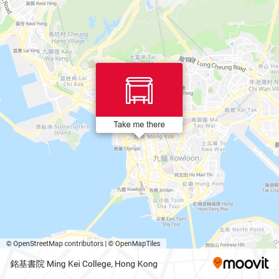 銘基書院 Ming Kei College map