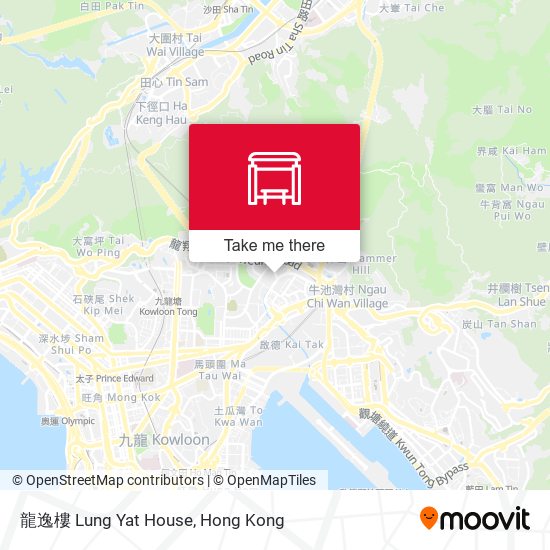 龍逸樓 Lung Yat House map