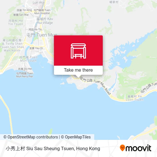 小秀上村 Siu Sau Sheung Tsuen map