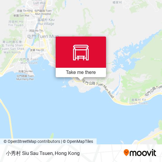 小秀村 Siu Sau Tsuen地圖