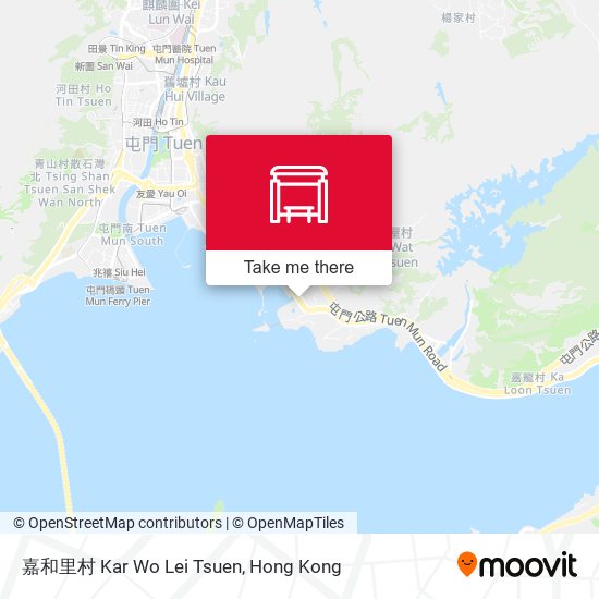 嘉和里村 Kar Wo Lei Tsuen map