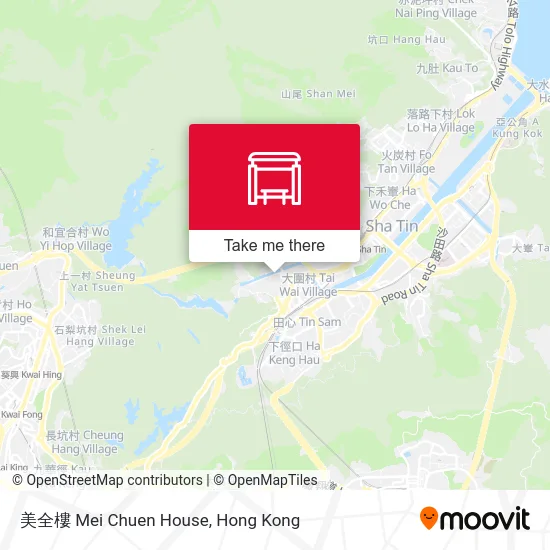 美全樓 Mei Chuen House map