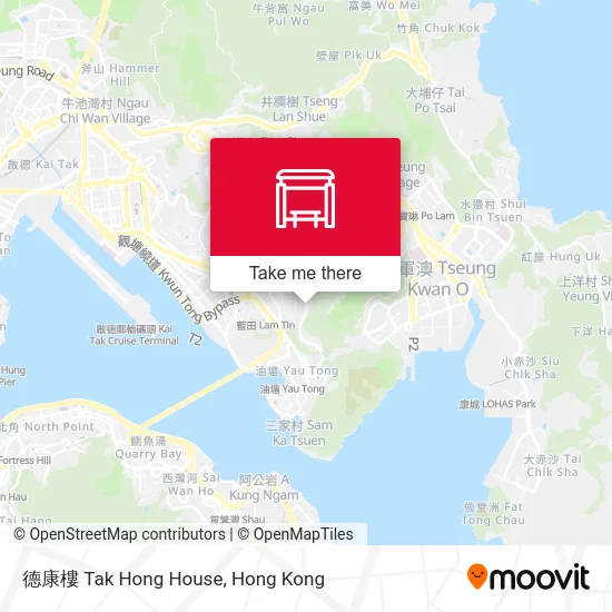 德康樓 Tak Hong House map