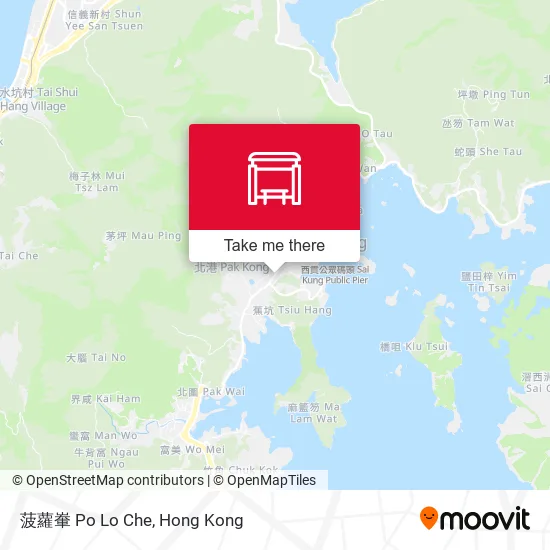 菠蘿輋 Po Lo Che地圖