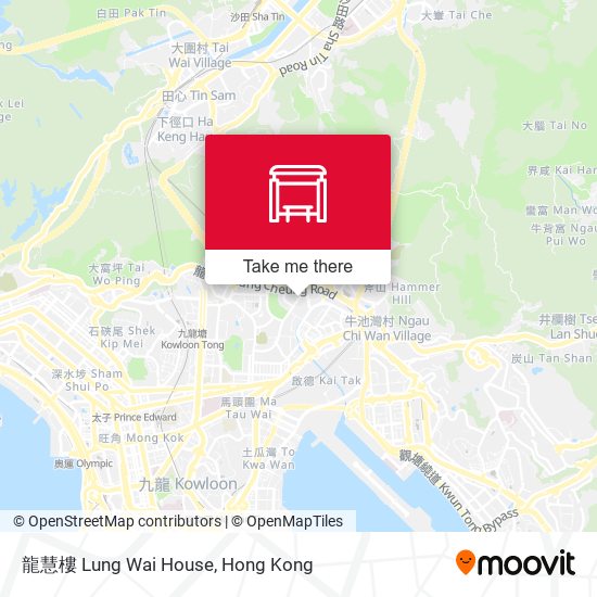 龍慧樓 Lung Wai House map