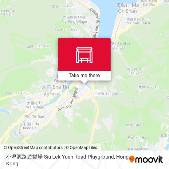 小瀝源路遊樂場 Siu Lek Yuen Road Playground map
