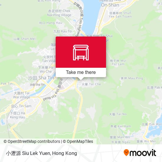小瀝源 Siu Lek Yuen map
