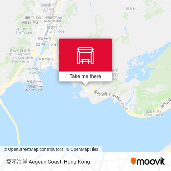 愛琴海岸 Aegean Coast map