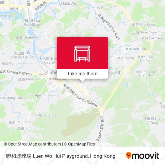 聯和墟球場 Luen Wo Hui Playground map