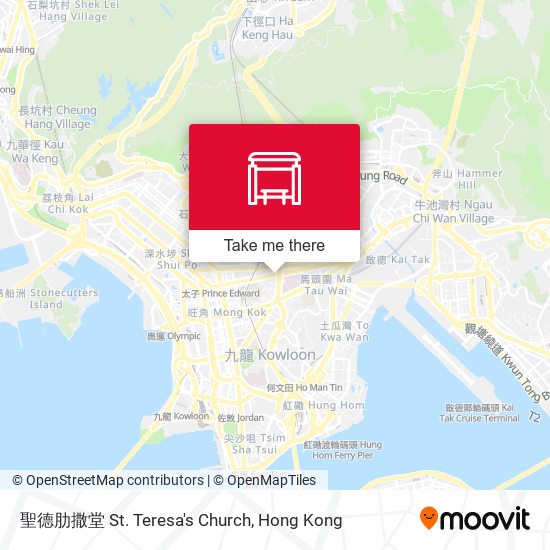 聖德肋撒堂 St. Teresa's Church map