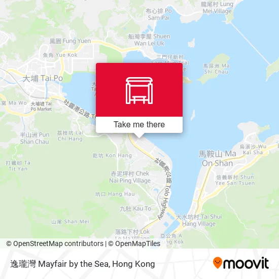 逸瓏灣 Mayfair by the Sea地圖
