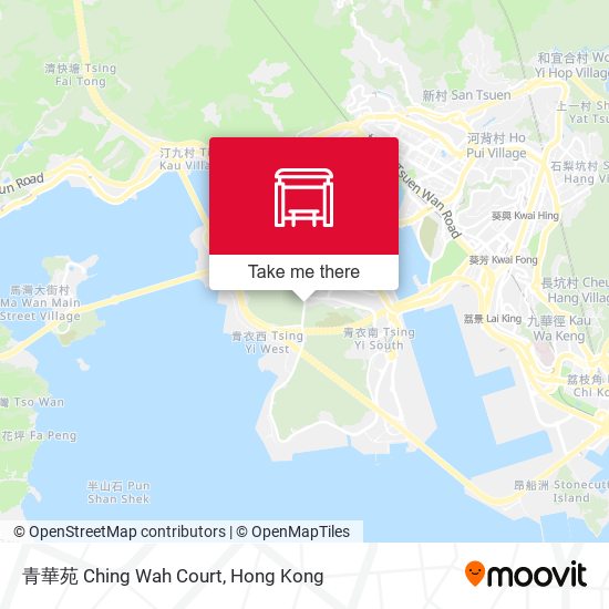 青華苑 Ching Wah Court map