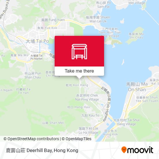 鹿茵山莊 Deerhill Bay地圖