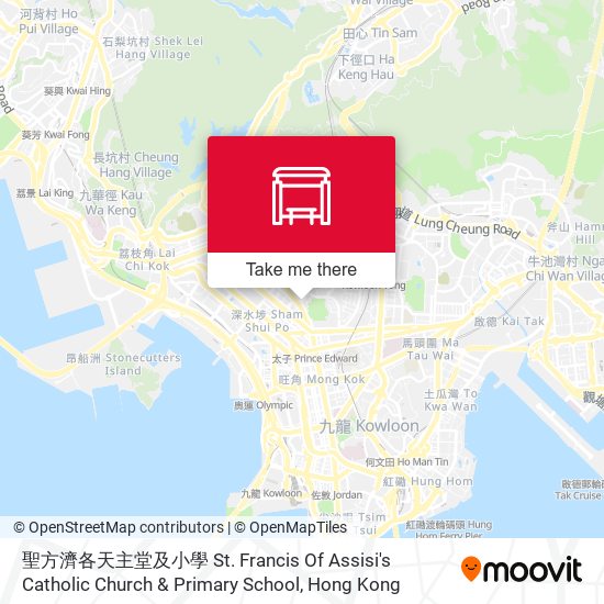 聖方濟各天主堂及小學 St. Francis Of Assisi's Catholic Church & Primary School map