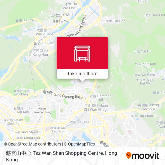 慈雲山中心 Tsz Wan Shan Shopping Centre map
