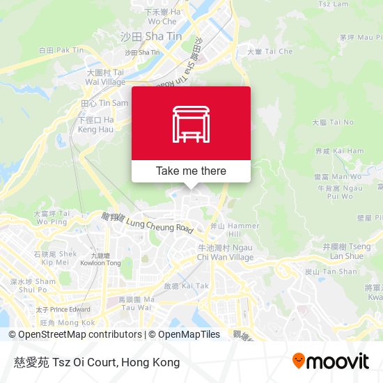 慈愛苑 Tsz Oi Court map