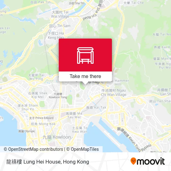 龍禧樓 Lung Hei House map