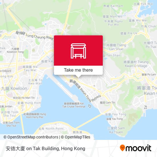 安德大廈 on Tak Building map