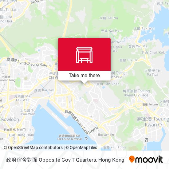 政府宿舍對面 Opposite Gov'T Quarters map